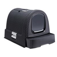  Cassetta igienica con tetto, porta battente, filtro, antracite, 51x38x40 cm, Strend Pro