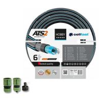 Tubo da giardino, antitorsione, 6 strati, con accessori, 3/4", 25 m, Cellfast
