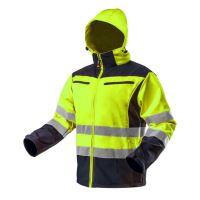 Work jacket, reflective, yellow, waterproof, model Visibility, size L/52, NEO