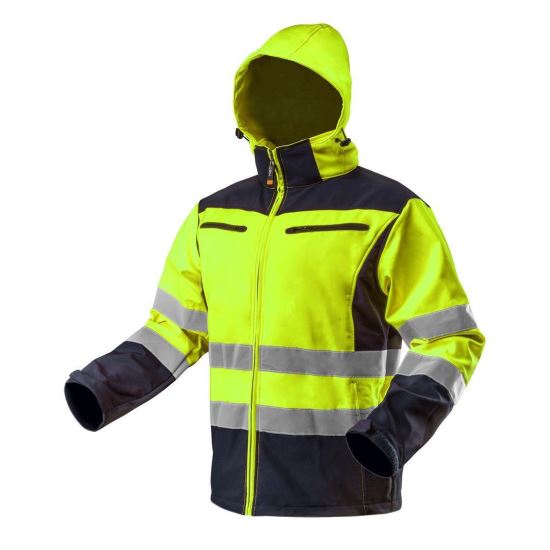 Veste de travail, réfléchissante, jaune, imperméable, modèle Visibility, taille L/52, NEO
