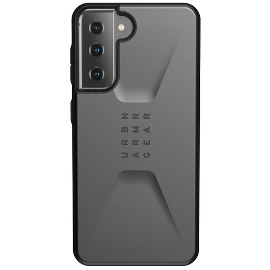 Funda Samsung Galaxy S21/S21 5G UAG Civilian Series Plata