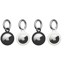 Custodia AirTag Apple UAG Dot Series Nero/Marshmallow (4 pezzi/confezione)