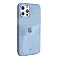 Funda iPhone 12 / 12 Pro UAG Serie Aurora Azul Suave
