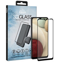 Folie Samsung Galaxy A12 / A32 5G Eiger Vetro 3D Edge to Edge Trasparente Nero