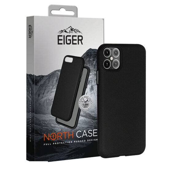 iPhone 12 Pro Max Eiger North Case Black case