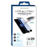 Folie iPhone 14 Plus / iPhone 13 Pro Max Lemontti Vetro Full Fit Anti-BlueRay Nero