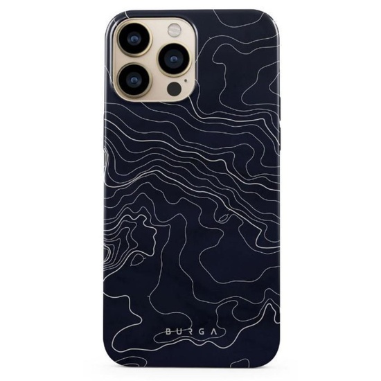 iPhone 13 Pro case Burga Dual Layer Drifting Shores Line Art