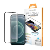 Folie iPhone 14 / iPhone 13 / iPhone 13 Pro Lemontti Glass Full Fit Nero