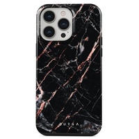 iPhone 14 Pro Burga Dual Layer Rose Gold Marmor Hülle