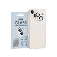 Pellicola in vetro trasparente per fotocamera Eiger 3D per iPhone 14/14 Plus