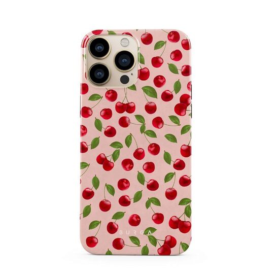 Funda para iPhone 14 Pro Max Burga de doble capa para regalo de la tarde
