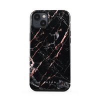 Custodia Burga in marmo oro rosa a doppio strato per iPhone 14 Plus