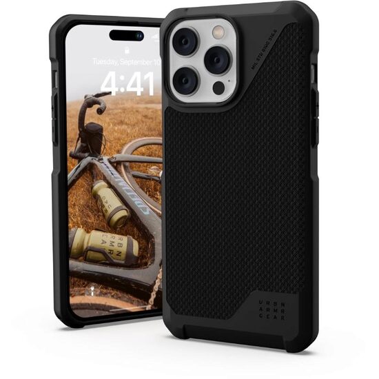 Funda iPhone 14 Pro Max UAG Metropolis LT Magsafe Kevlar Negro