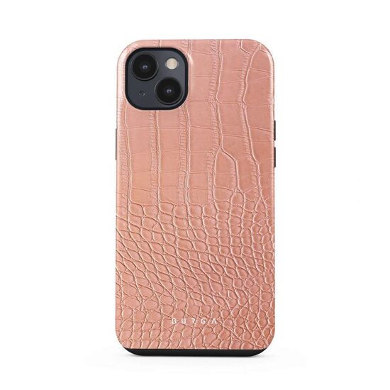 Custodia per iPhone 14 Burga Dual Layer Rosa Cocco