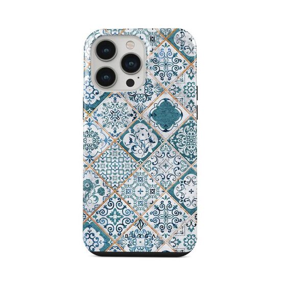 Custodia Burga Dual Layer Tropical Oasis per iPhone 14 Pro Max