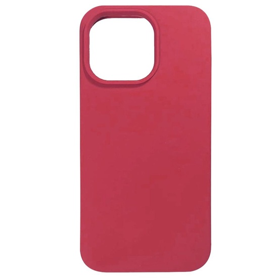 Lemontti Case Liquid Silicon MagCharge iPhone 14 Roze (360° bescherming, fijn materiaal, gevoerd met microvezel)