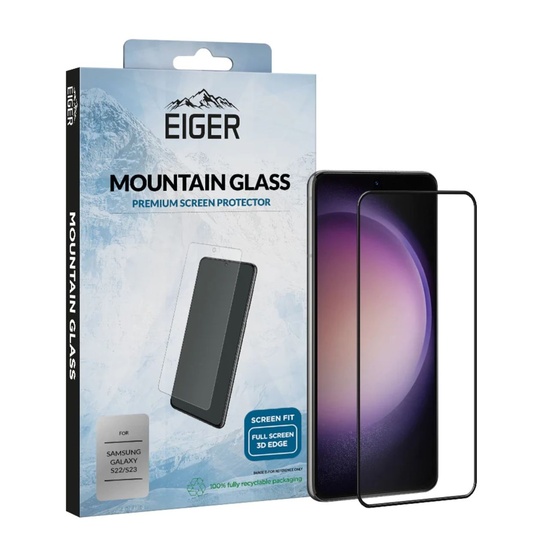 Eiger Folie Glass 3D Mountain Glass Samsung Galaxy S23 Clear