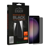 Eiger Folie Glass 2.5D Mountain Glass Privacy Samsung Galaxy S23 Plus Nero