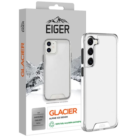Custodia Eiger Husa Glacier per Samsung Galaxy S23 Plus Trasparente