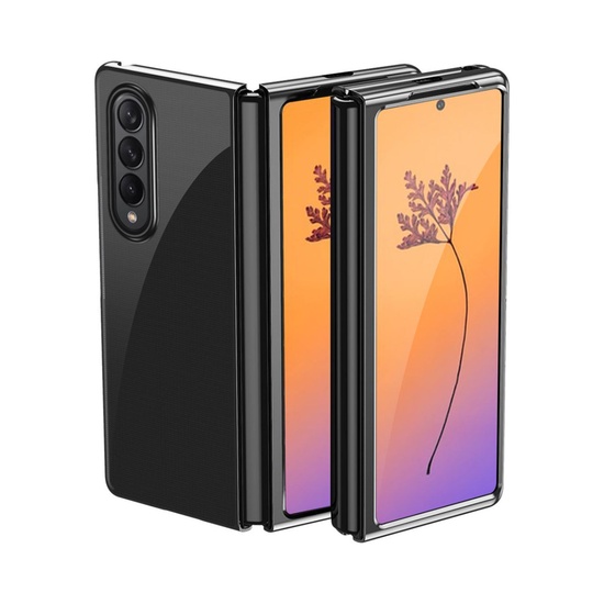 Lemontti Husa Plating Samsung Galaxy Z Fold4 Negru