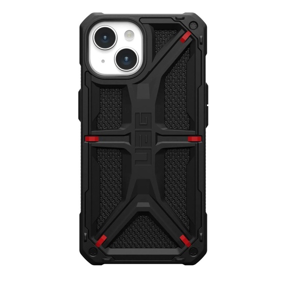 Funda UAG Monarch Series iPhone 15 Plus Kevlar negra