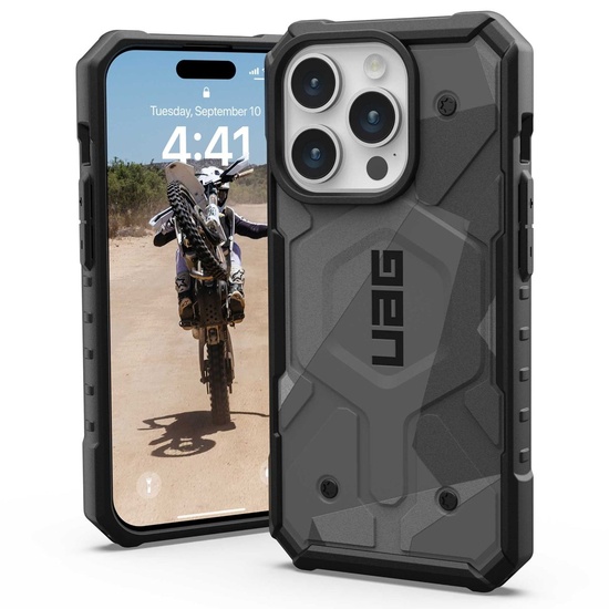 Funda UAG Pathfinder SE Series iPhone 15 Pro Max Geo Camo