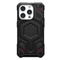 Custodia UAG Monarch Pro per iPhone 15 Pro Max Kevlar nera