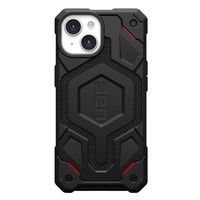 Custodia UAG Monarch Pro per iPhone 15 Plus Kevlar nera