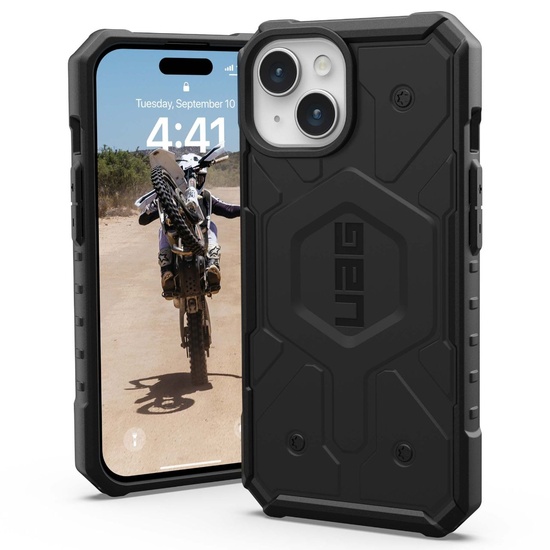 UAG Pathfinder Magsafe iPhone 15 Plus Hoesje Zwart