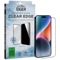 Eiger Folie Sticla 3D Mountain Glass GRS iPhone 16 Plus / 15 Plus / 14 Pro Max Clear