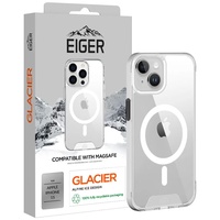 Custodia Magsafe Eiger Husa Glacier per iPhone 15 trasparente