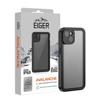 Funda para iPhone 15 Eiger Avalanche negra