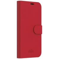 Funda tipo libro Eiger Husa North para iPhone 15, color rojo