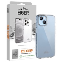 Funda Eiger Ice Grip iPhone 15 Transparente