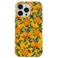 Burga Dual Layer Oranje Limonade iPhone 15 Pro hoesje