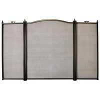 Pannello di protezione per camino, 60x95 cm, Antico